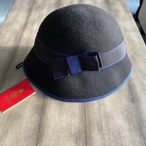 Christys London Wide Brim Cloche Susi NWT